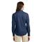 Port & Company® Long Sleeve Ladies Value Denim Shirt